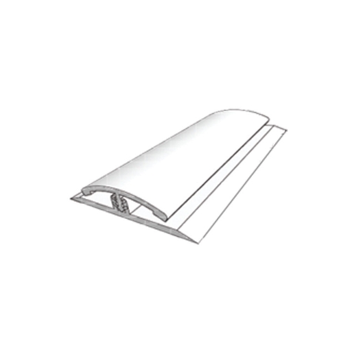 Two part pvc jointer strip white 3000mm (Ref 2311 and 2312)
