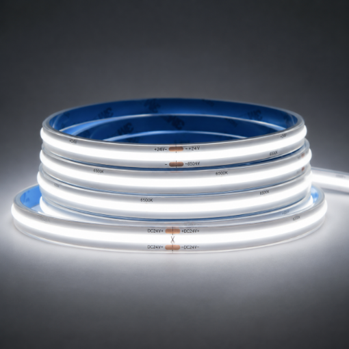Picture of Ribbon Dot-free COF 65K 10m 4mm IP65 24V 9W 760LM Cut:16.6mm (10m roll)
